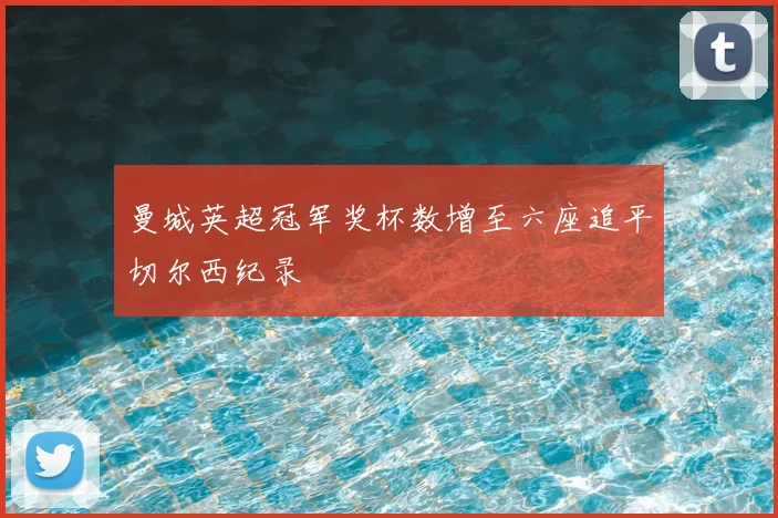 曼城英超冠军奖杯数增至六座追平切尔西纪录
